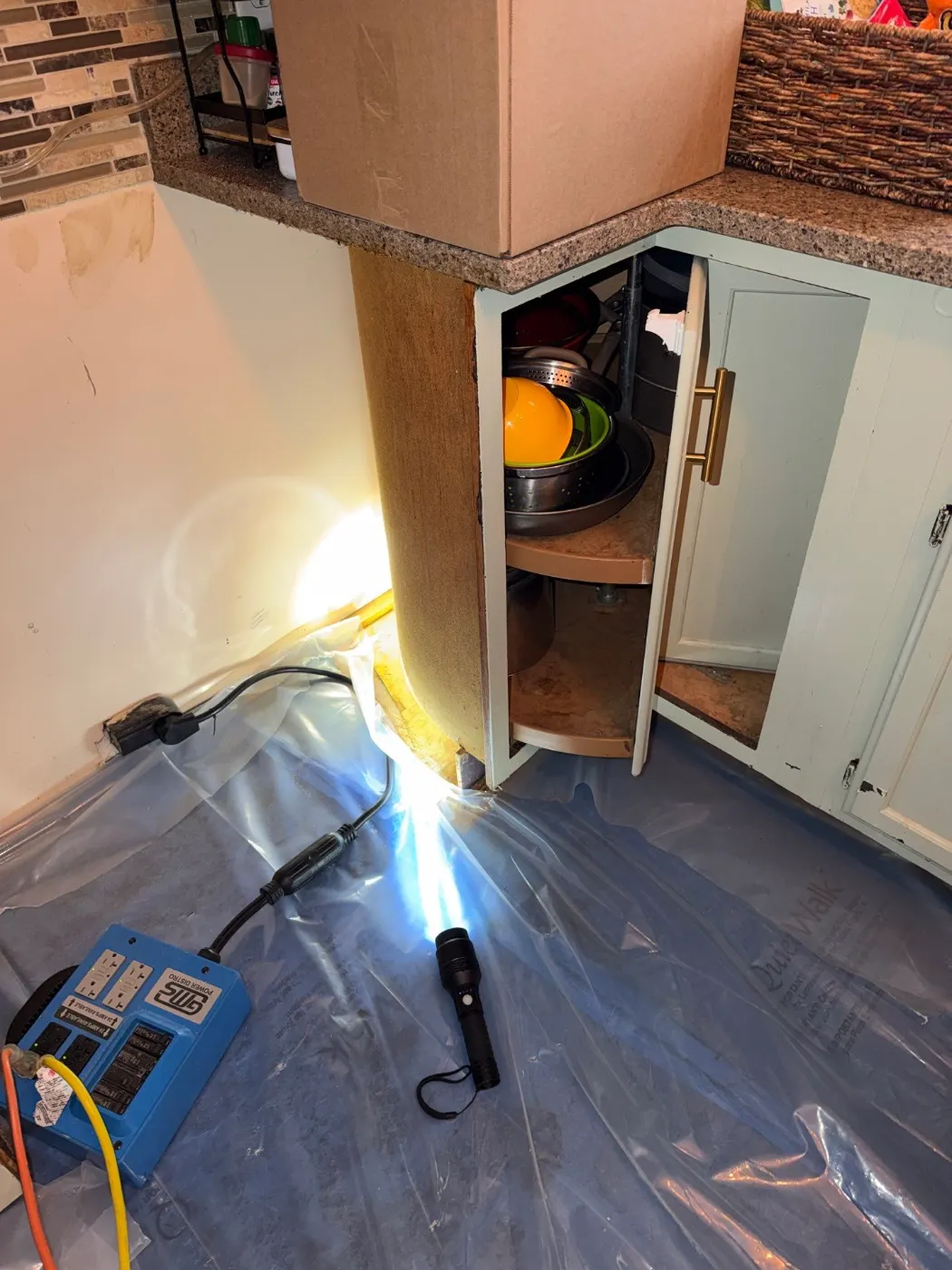 IICRC certified drying setup in Clay County, IN
