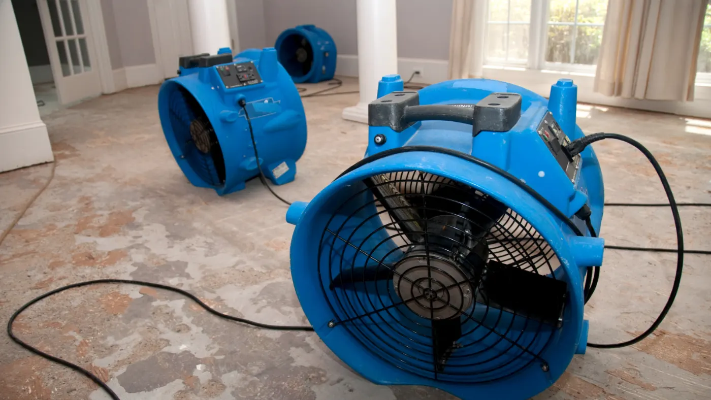 Water damage restoration by Brazil Water Restoration near Bloomington, IN